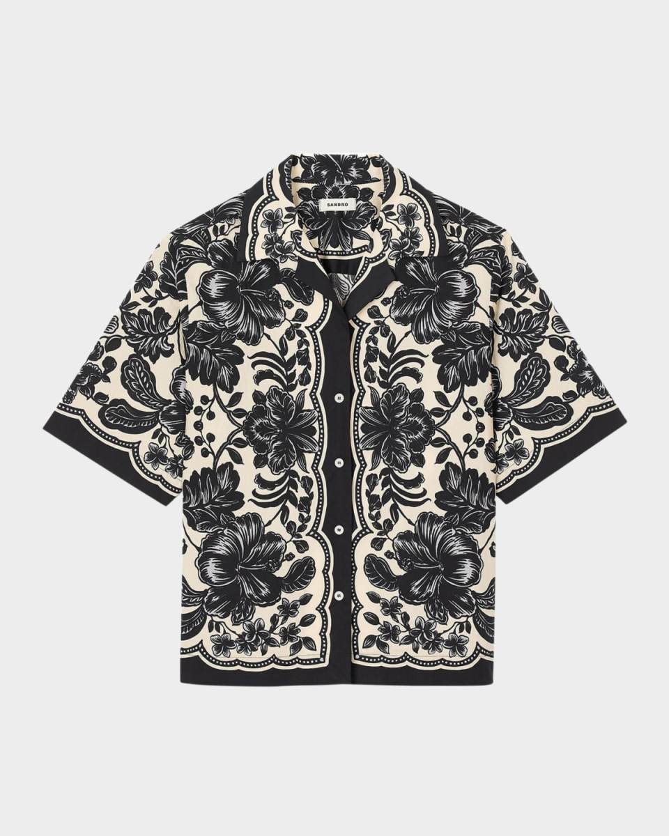 Perrine Button-Front Shirt